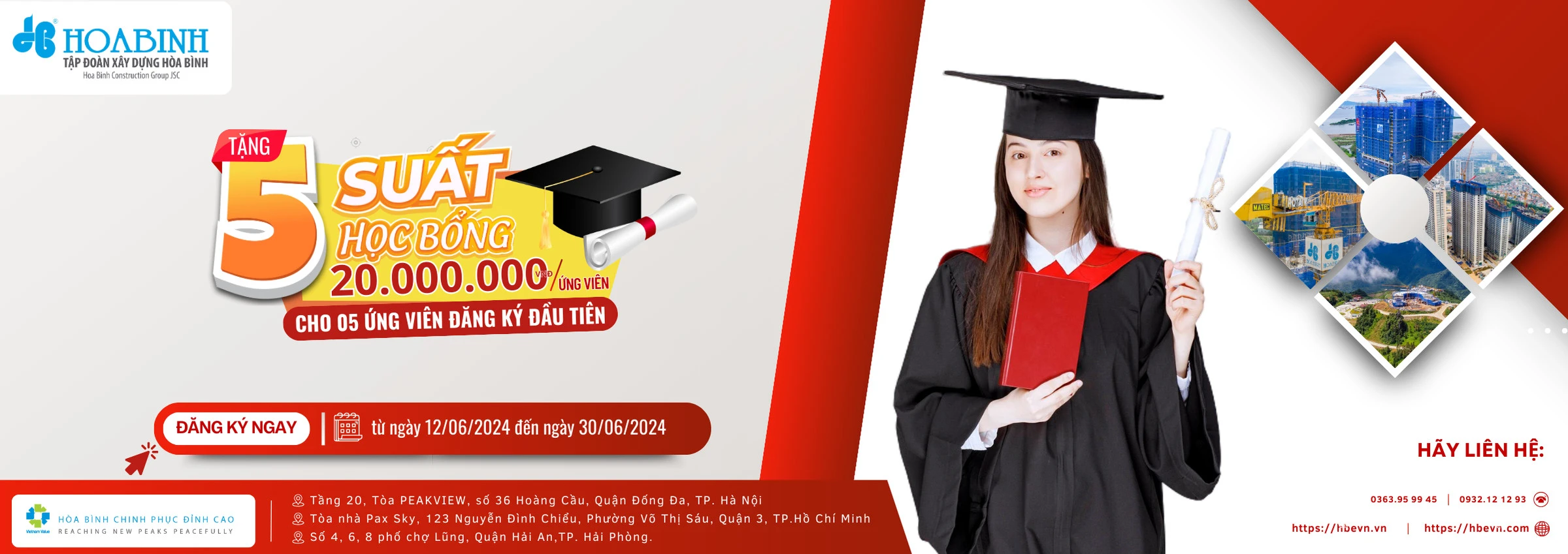 CÔNG TY CP  HƯỚNG NGHIỆP NGHỀ QUỐC TẾ HÒA BÌNH
